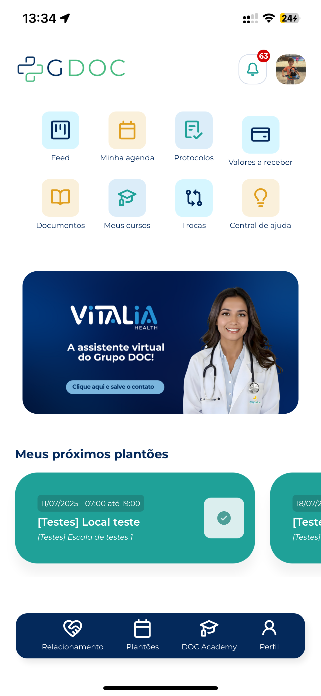 Dashboard Principal